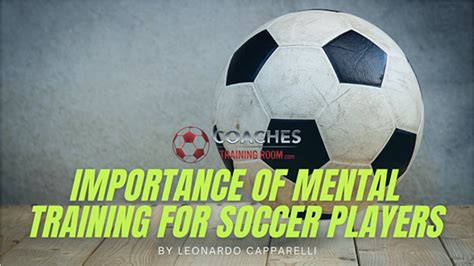 how to coach football and the importance of mental training for players